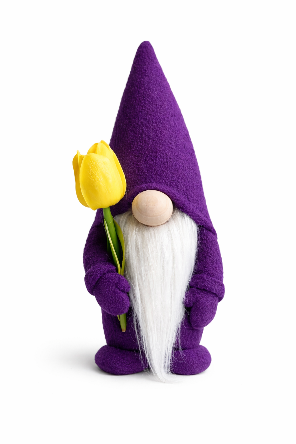 Handmade Purple Tulip Gonk, Nordic, Gnome, Swedish Tomte