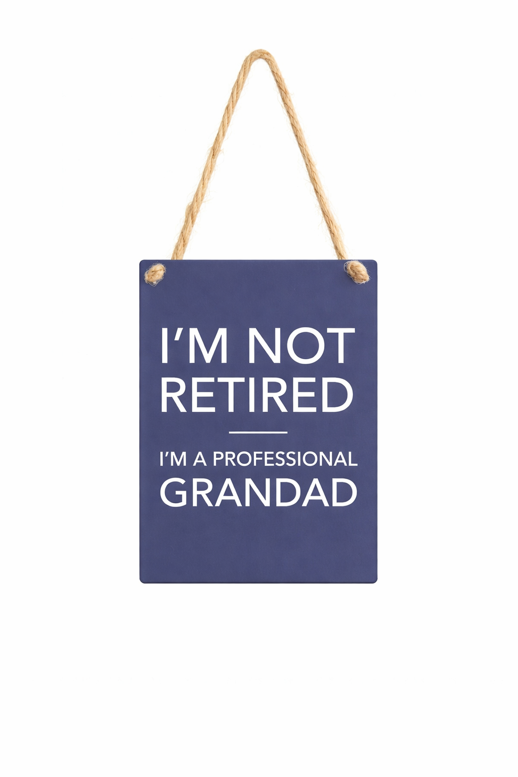 Metal Professional Grandad Mini Sign 9cm