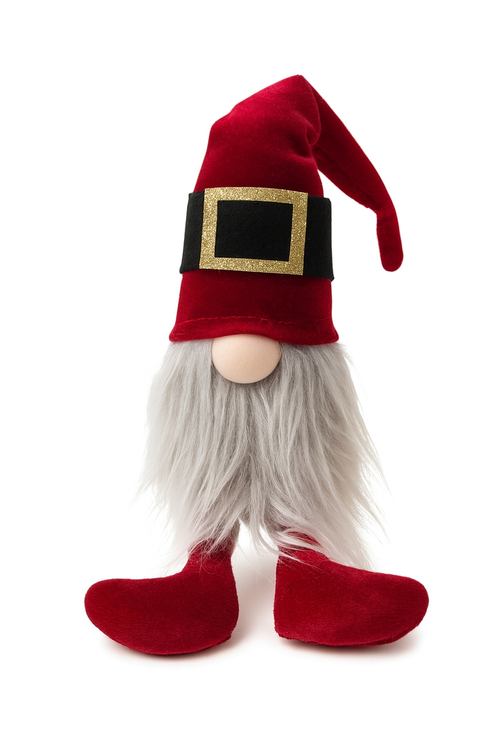 Santa’s Belt Gonk with Dangling Legs, 40cm, Nordic, Gnome, Swedish Tomte