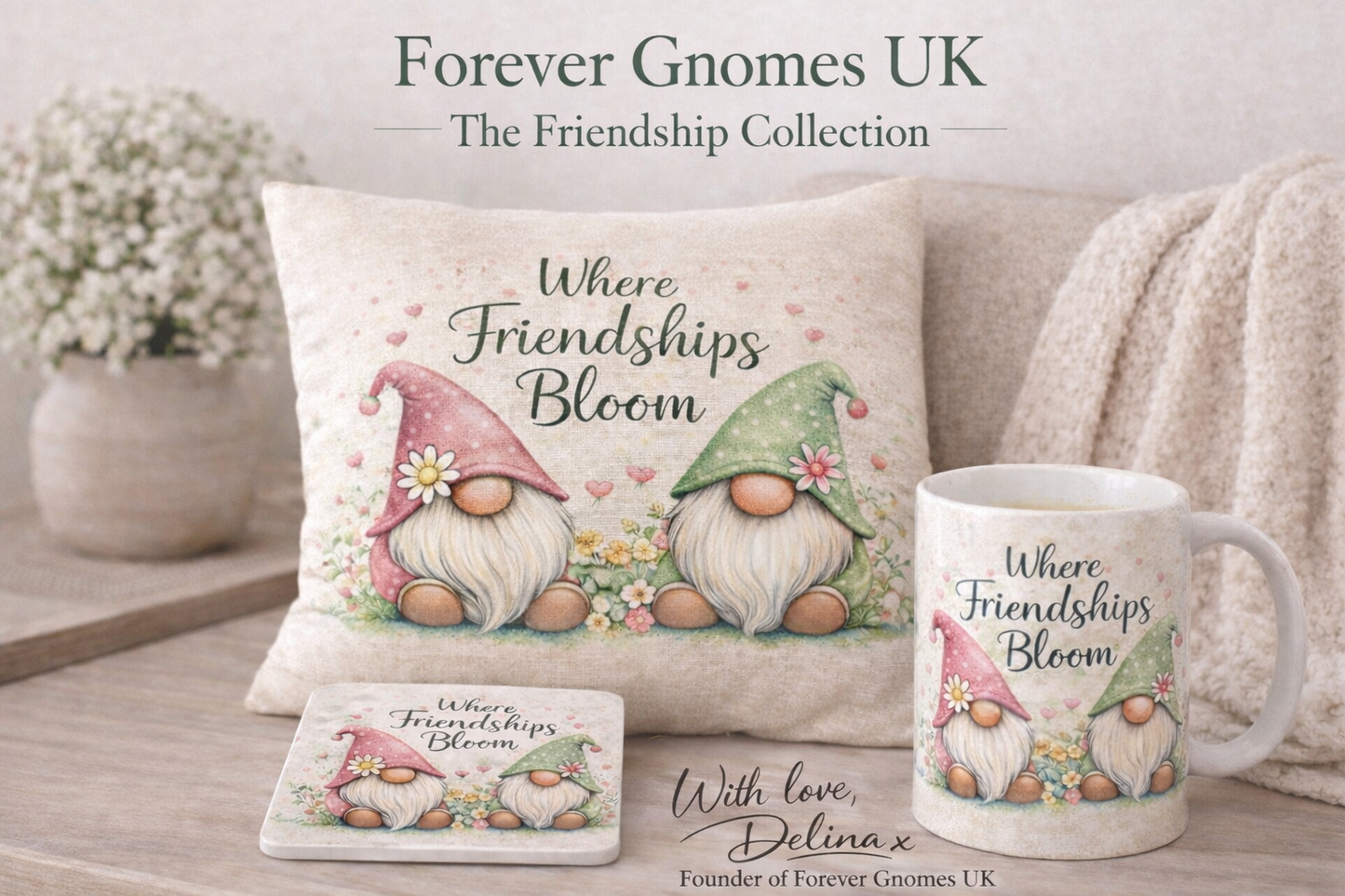 Where Friendships Bloom Gonk Mug