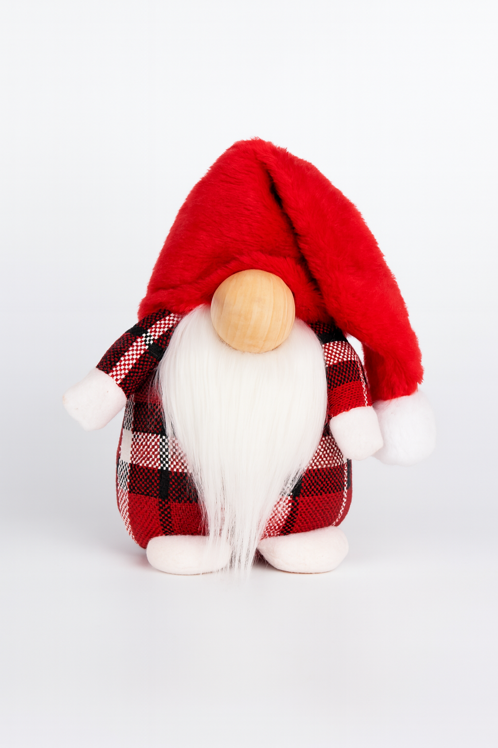 Handmade Christmas Red Gonk with floppy Hat, Nordic, gnome, Swedish Tomte