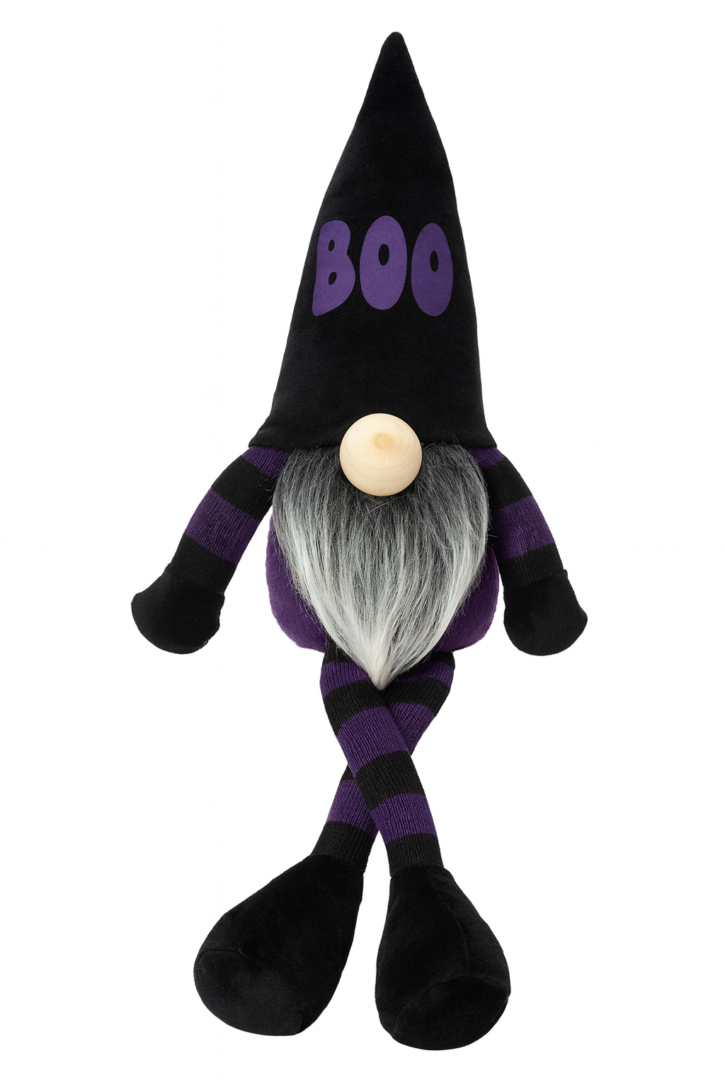 Handmade Boo Shelf Sitting Gonk, Purple, Nordic, Gnome, Swedish Tomte