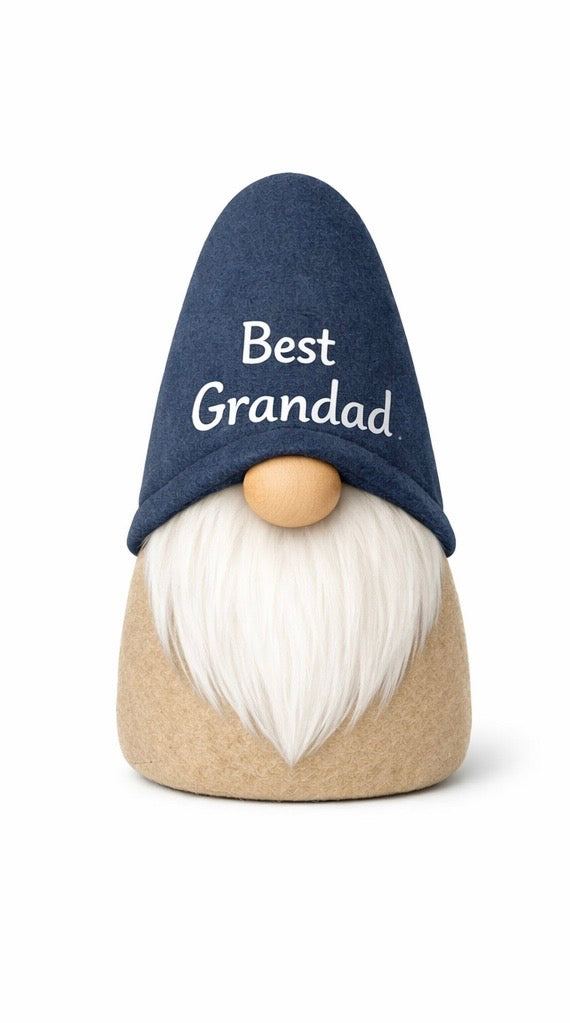 Best Grandad Gonk – Handmade Decorative Gift (9”)