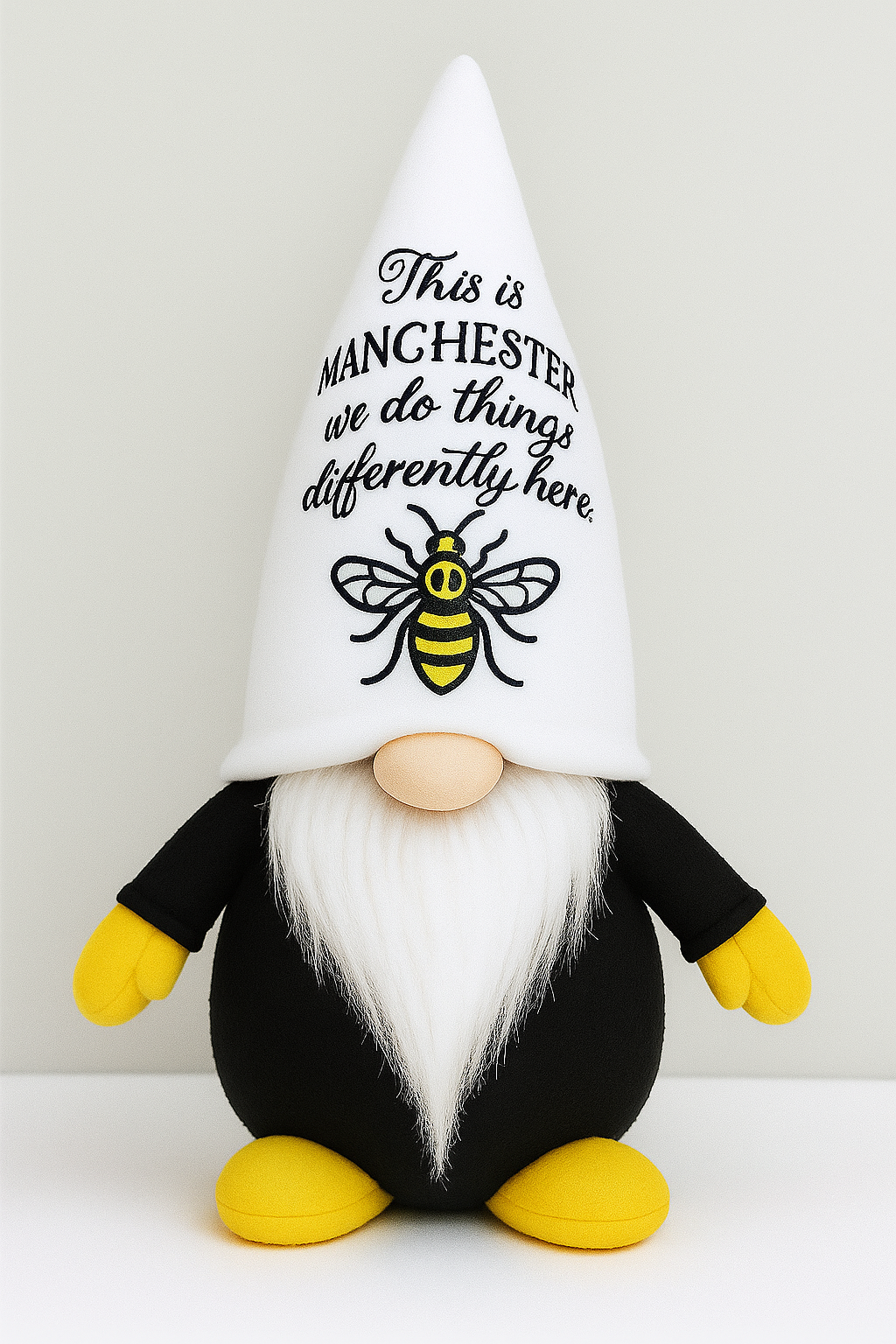 This is Manchester Handmade Gonk, Nordic Gnome, Swedish Tomte