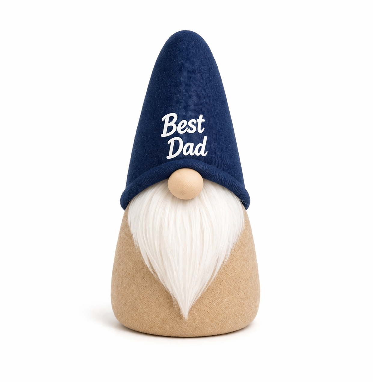 Handmade “Best Dad” Gonk – Father’s Day Decoration (9 Inch)