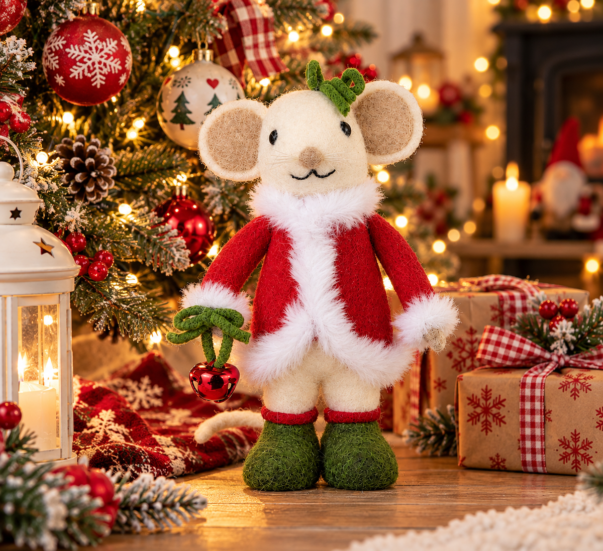 Christmas Mouse Decoration – A Little Mouse with a Lot of Christmas Magic!