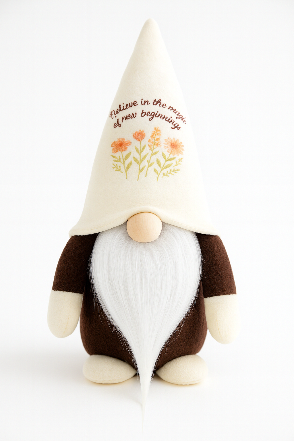 Believe In the Magic of New Beginnings Gonk, Nordic Gnome, Swedish Tomte