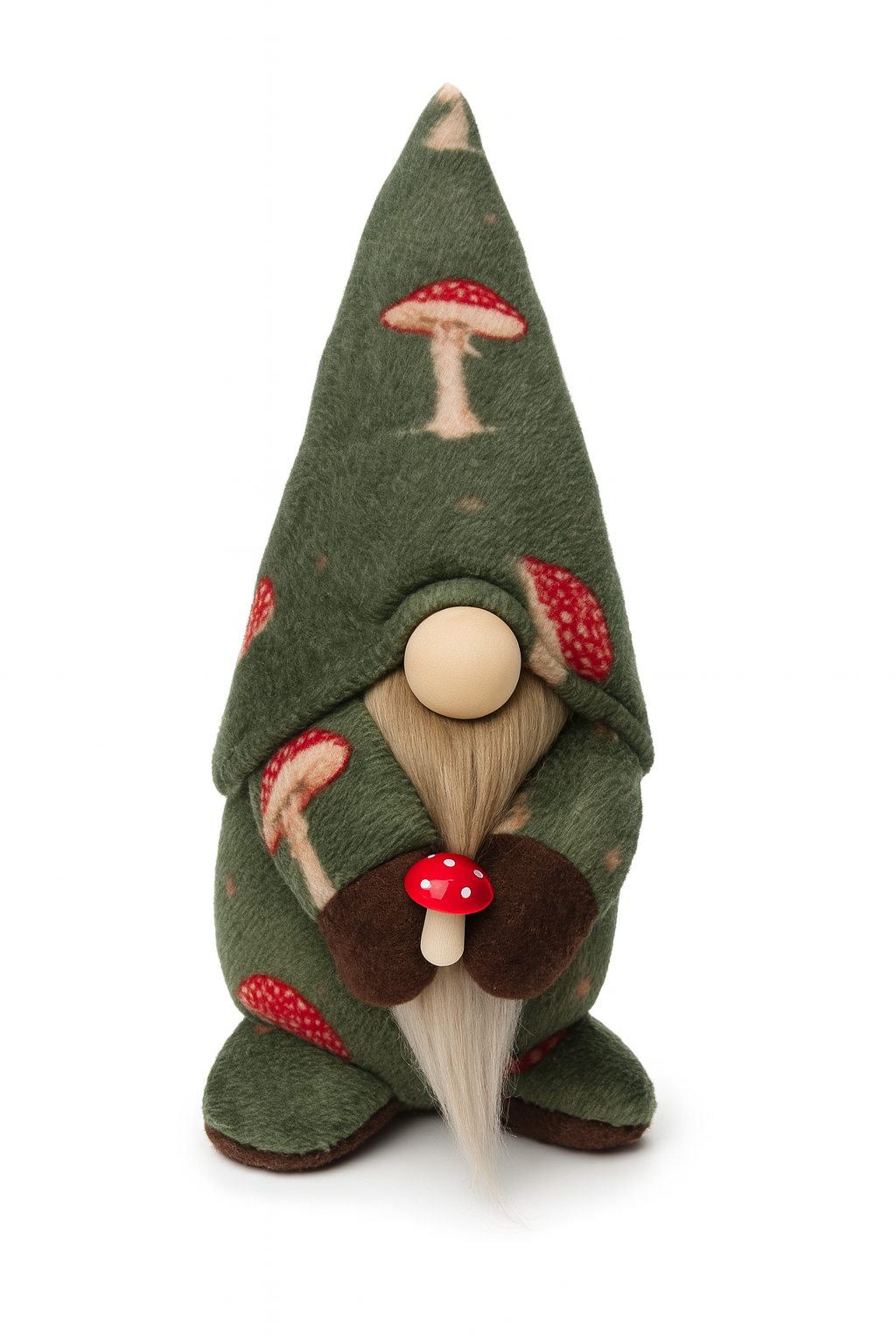 Handmade Limited Edition Toadstool Gonk, Nordic, Gnome, Swedish Tomte
