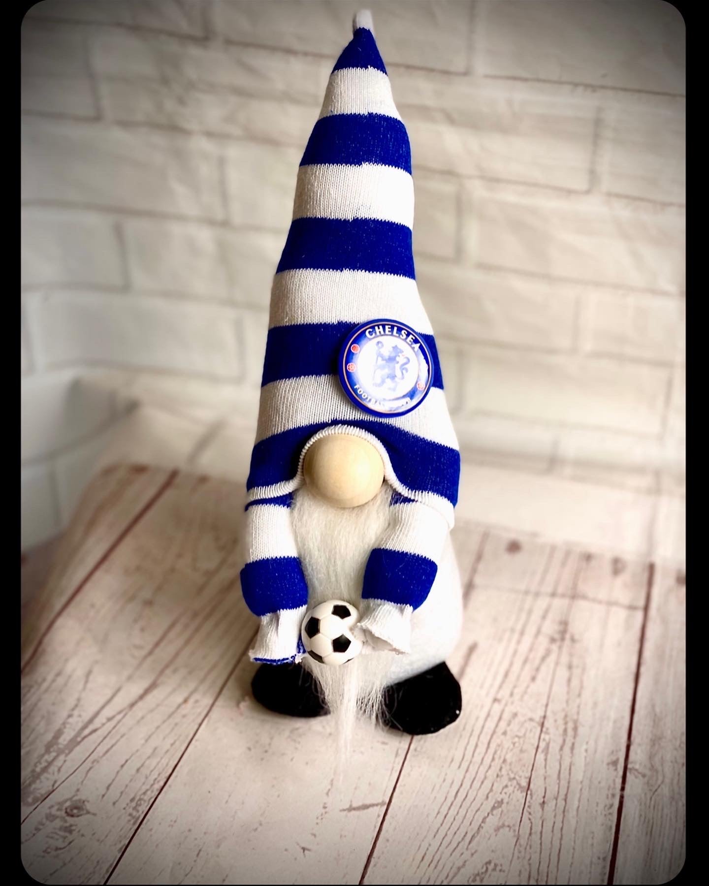 Handmade Chelsea FC Football Nordic Gnome