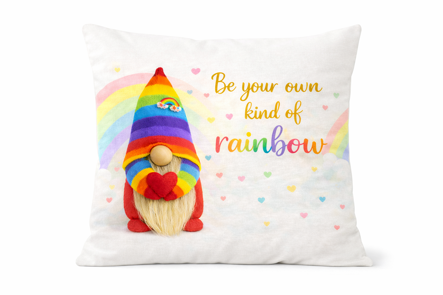 Be your Own Kind of Magic Rainbow Cushion 40 x 40cm