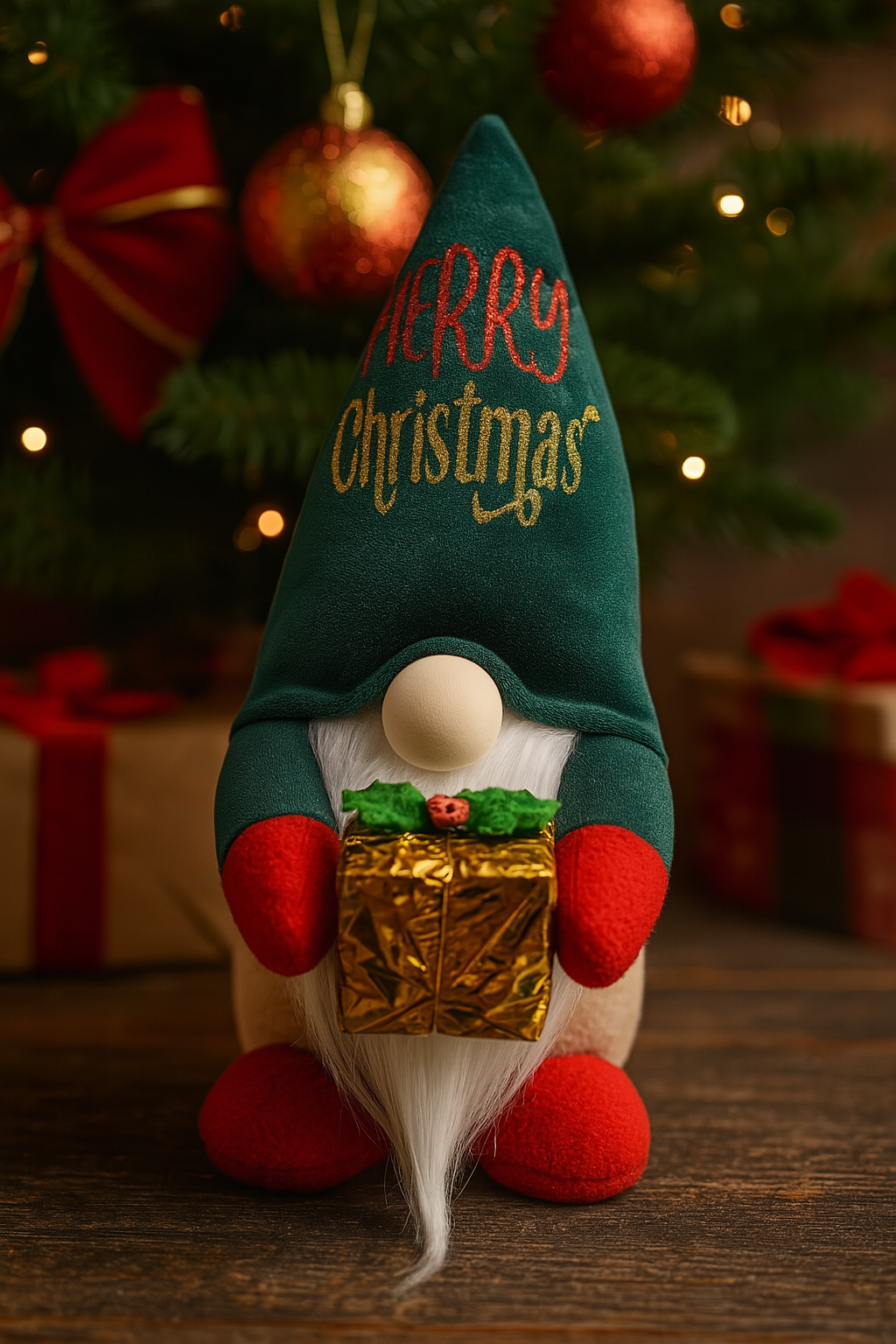 Merry Christmas Soft Valour Gonk, Nordic Gnome, Swedish Tomte
