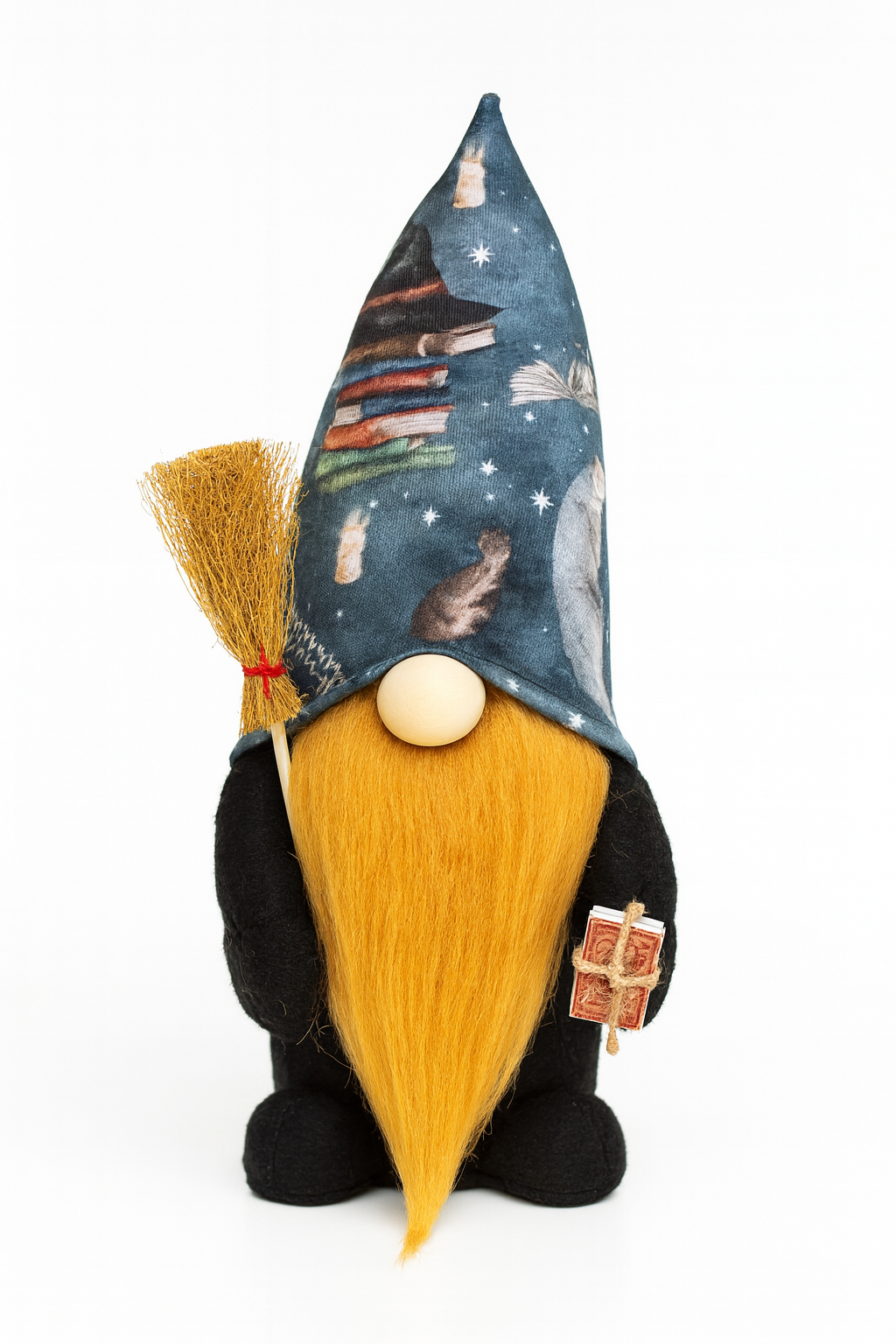Handmade Wizard Nordic Gnome, Gonk, Swedish Tomte