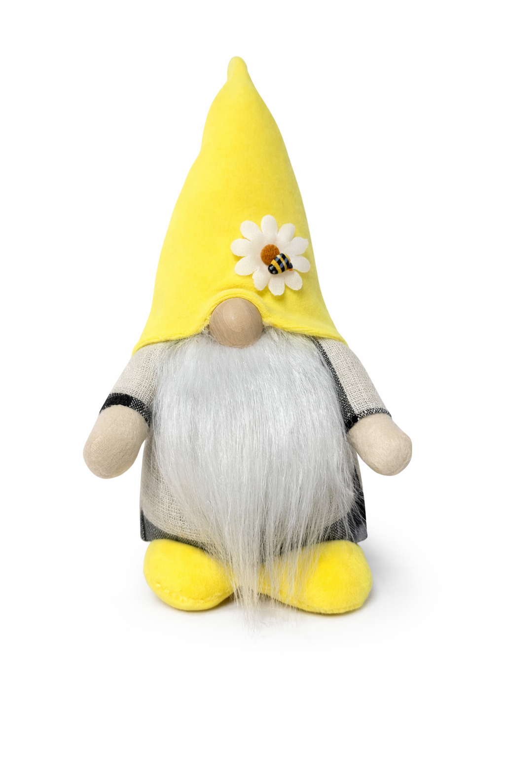 Handmade Sunshine and Daises Gonk, Nordic Gnome, Swedish Tomte