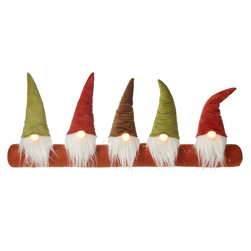 Gonk Light up Draught Excluder, Nordic, Gnome, Swedish Tomte