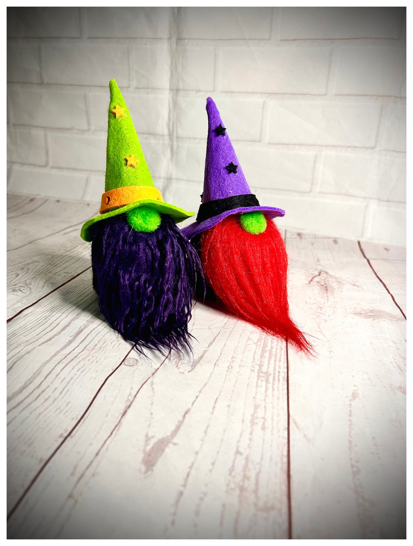 Handmade Mini Desktop Halloween Gonk, Nordic, Gnome, Swedish Tomte,