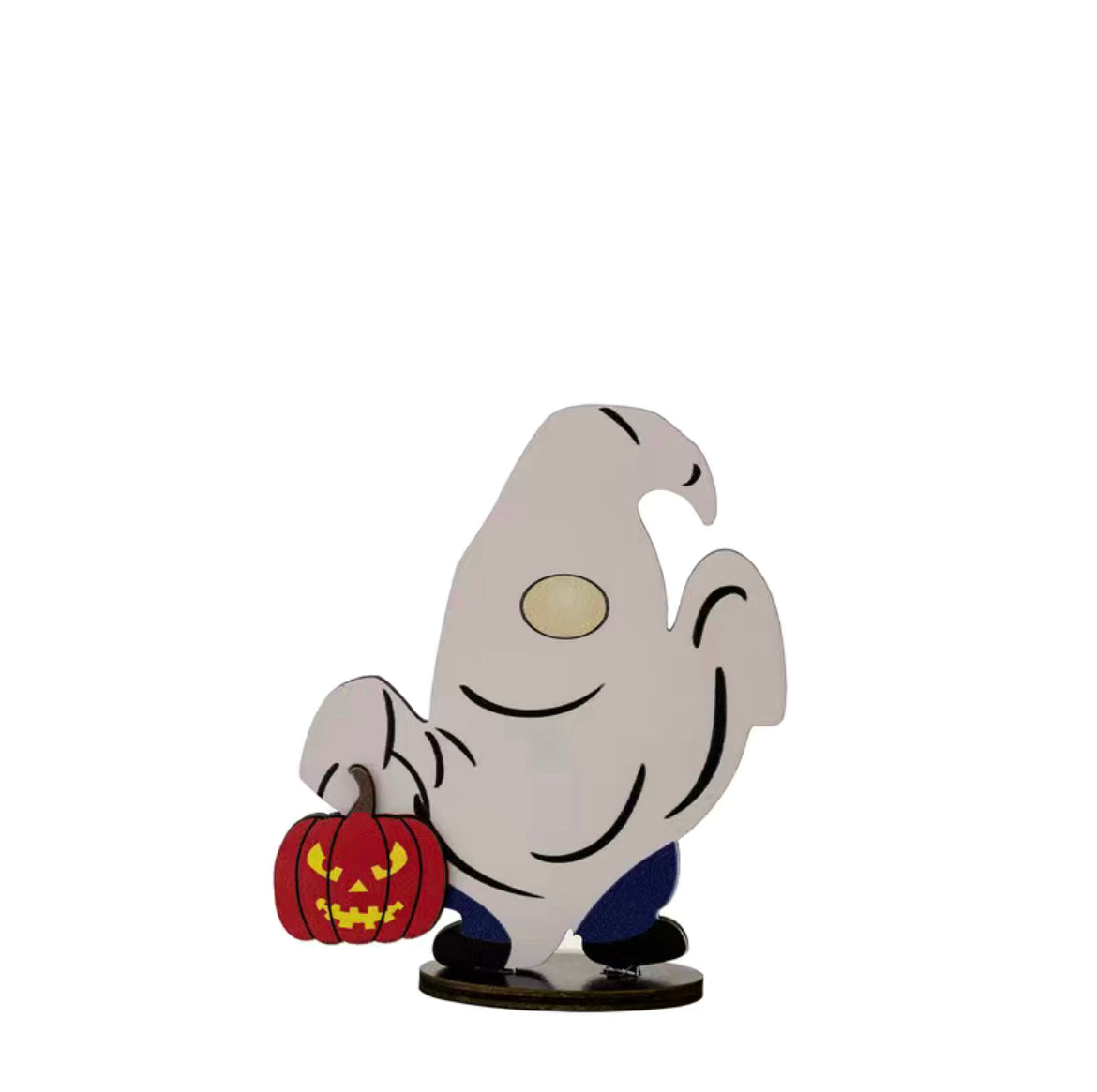 Wooden Mini Halloween Gonk Ornaments, Nordic, Gnome, Swedish Tomte