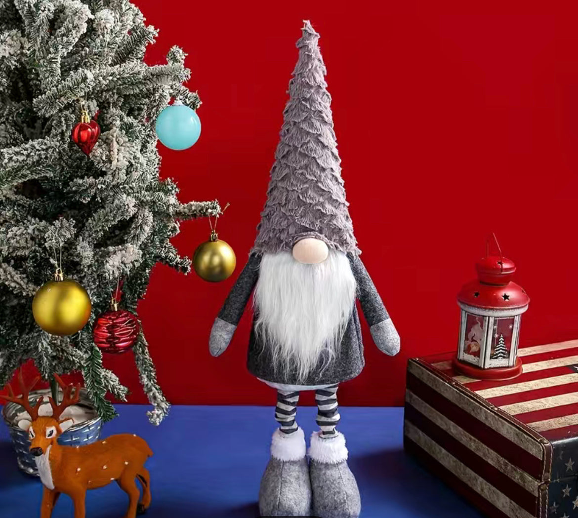 Christmas Telescopic Gonks, Nordic, Gnomes, Swedish Tomte