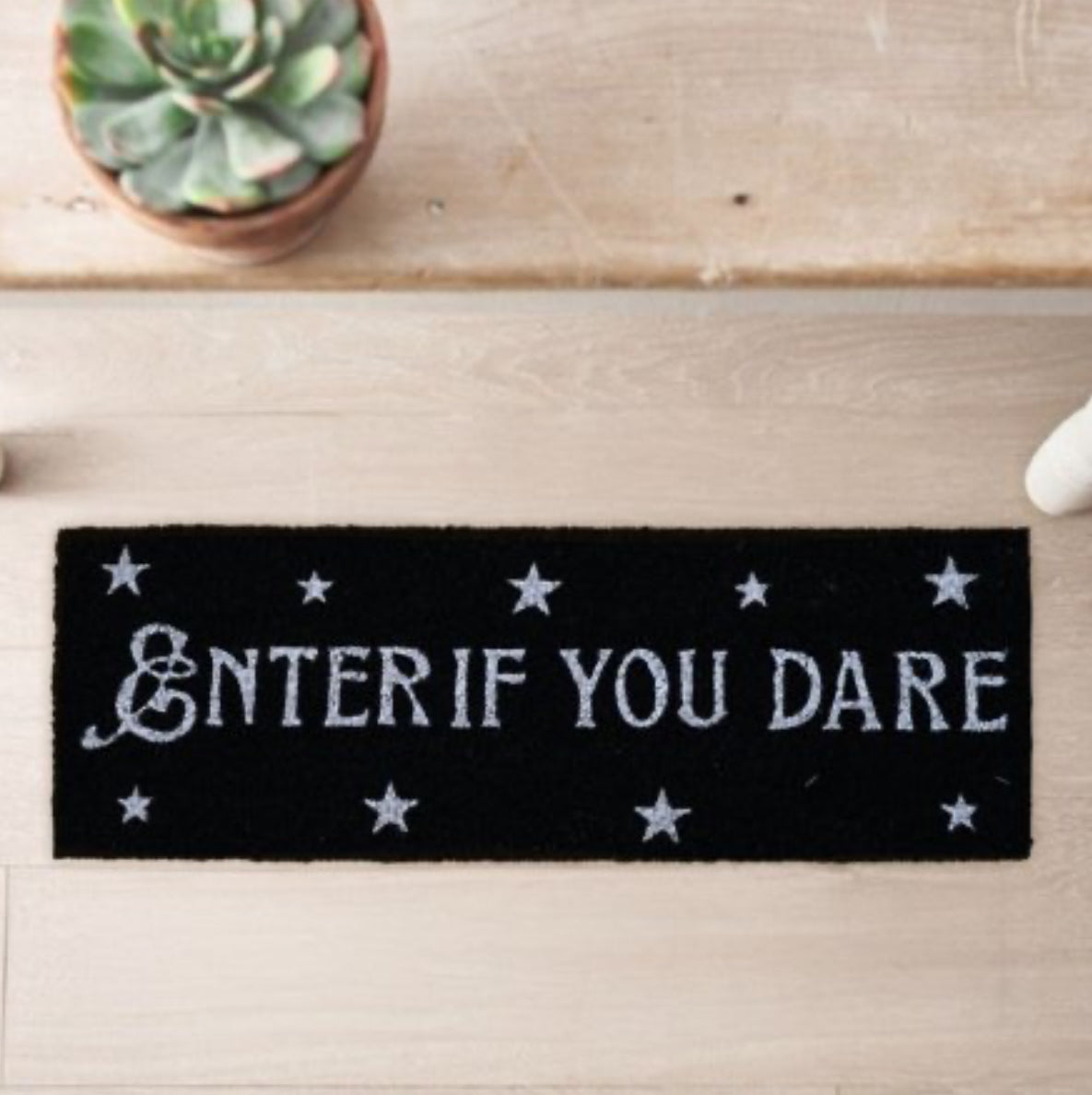 Enter If You Dare Heavy Duty Doormat