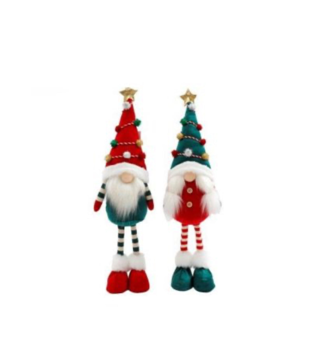 Christmas Tree Gonk 46cm, Nordic Gnome, Swedish Tomte