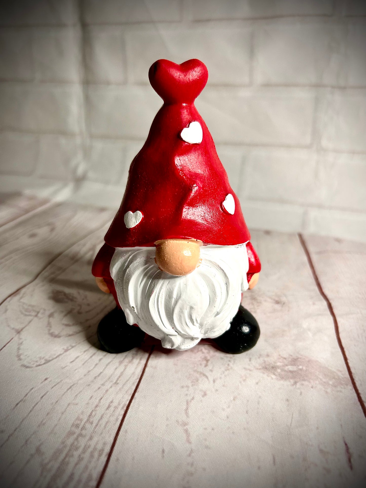 Mini Valentines Ceramic Gonks, Nordic, Gnome, Swedish Tomte
