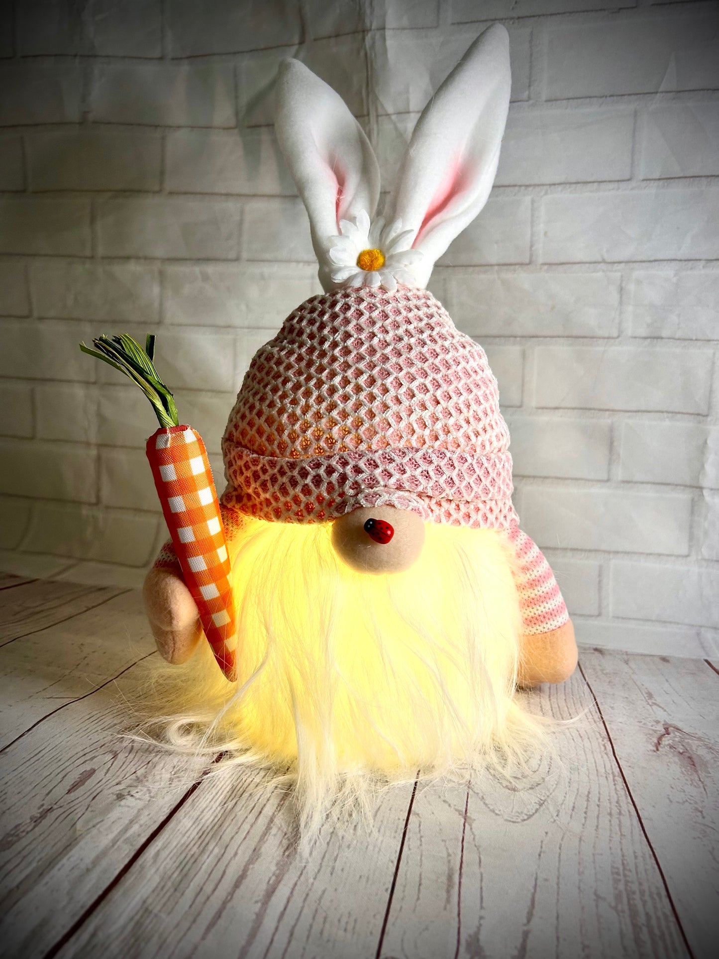Light up Easter Bunny Gonk, Nordic, Gnome, Swedish Tomte