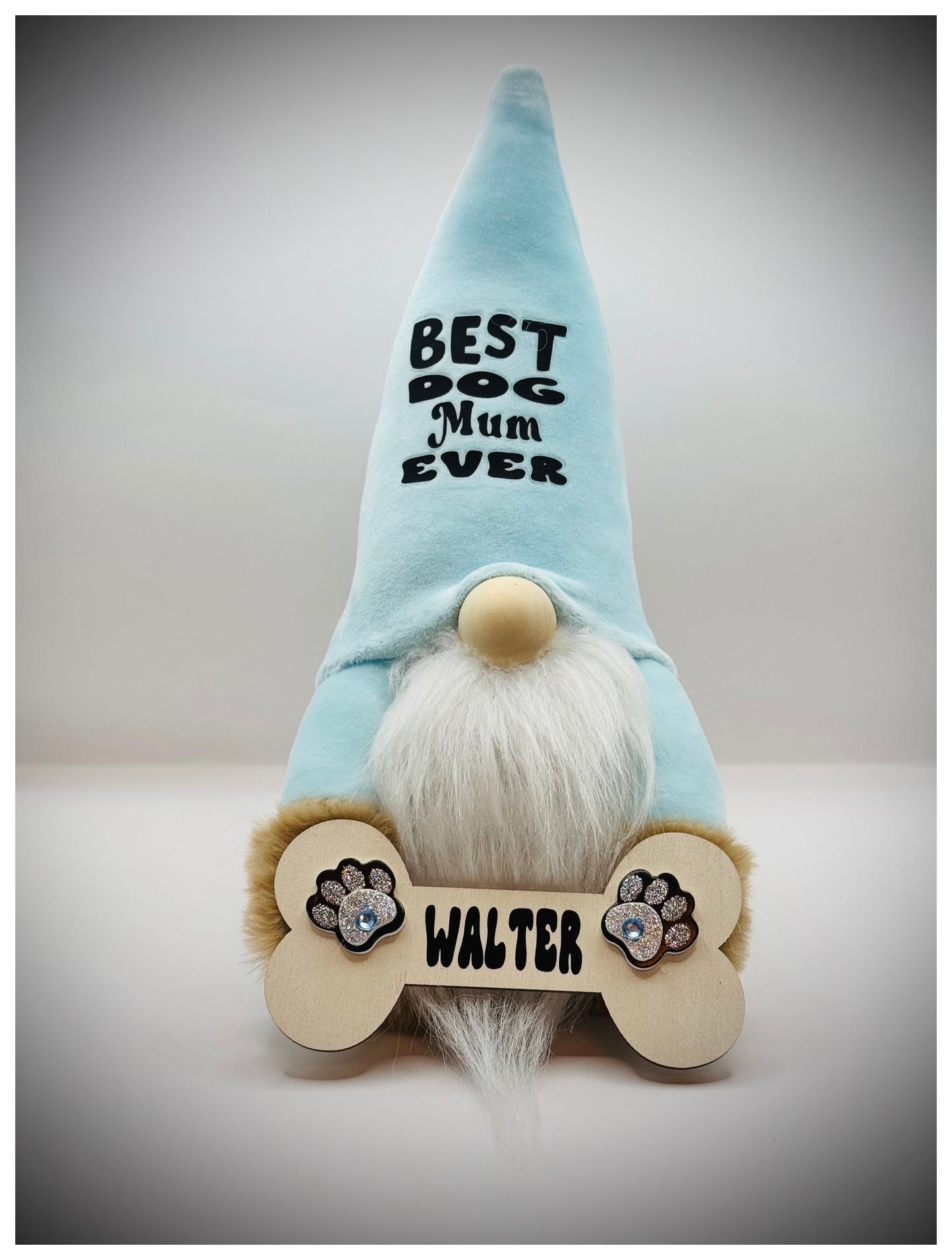 Best Dog Mum Ever Gonk, Nordic Gnome, Swedish Tomte