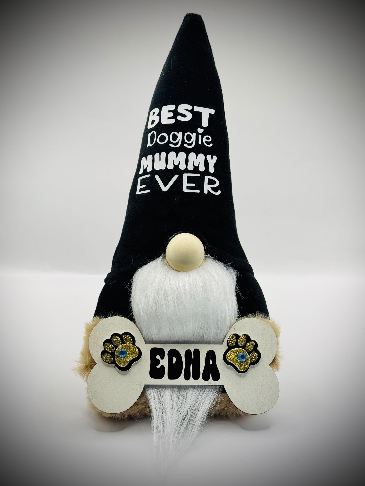 Best Doggie Mummy Ever, Gonk, Nordic Gnome, Swedish Tomte
