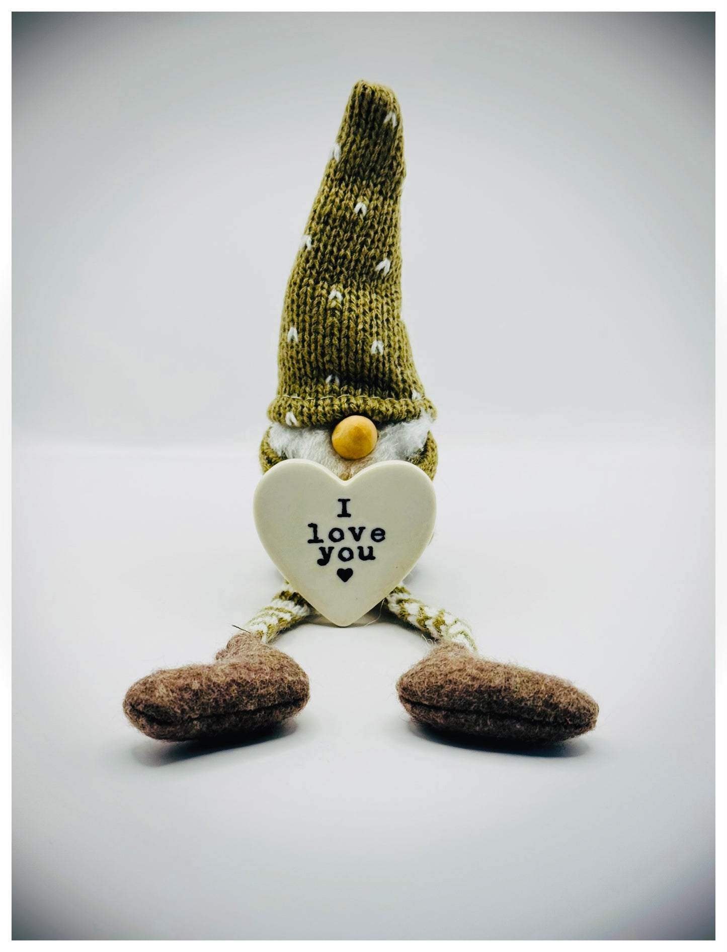 Mini I Love You Gonk, Nordic Gnome, Swedish Tomte