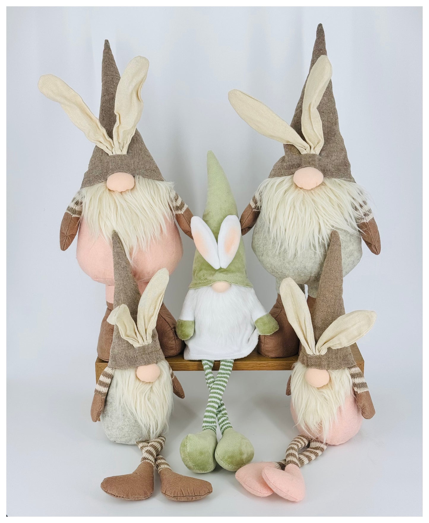 Easter Bunny Gonk Shelf Sitting Gonk, Nordic Gnome, Swedish Tomte