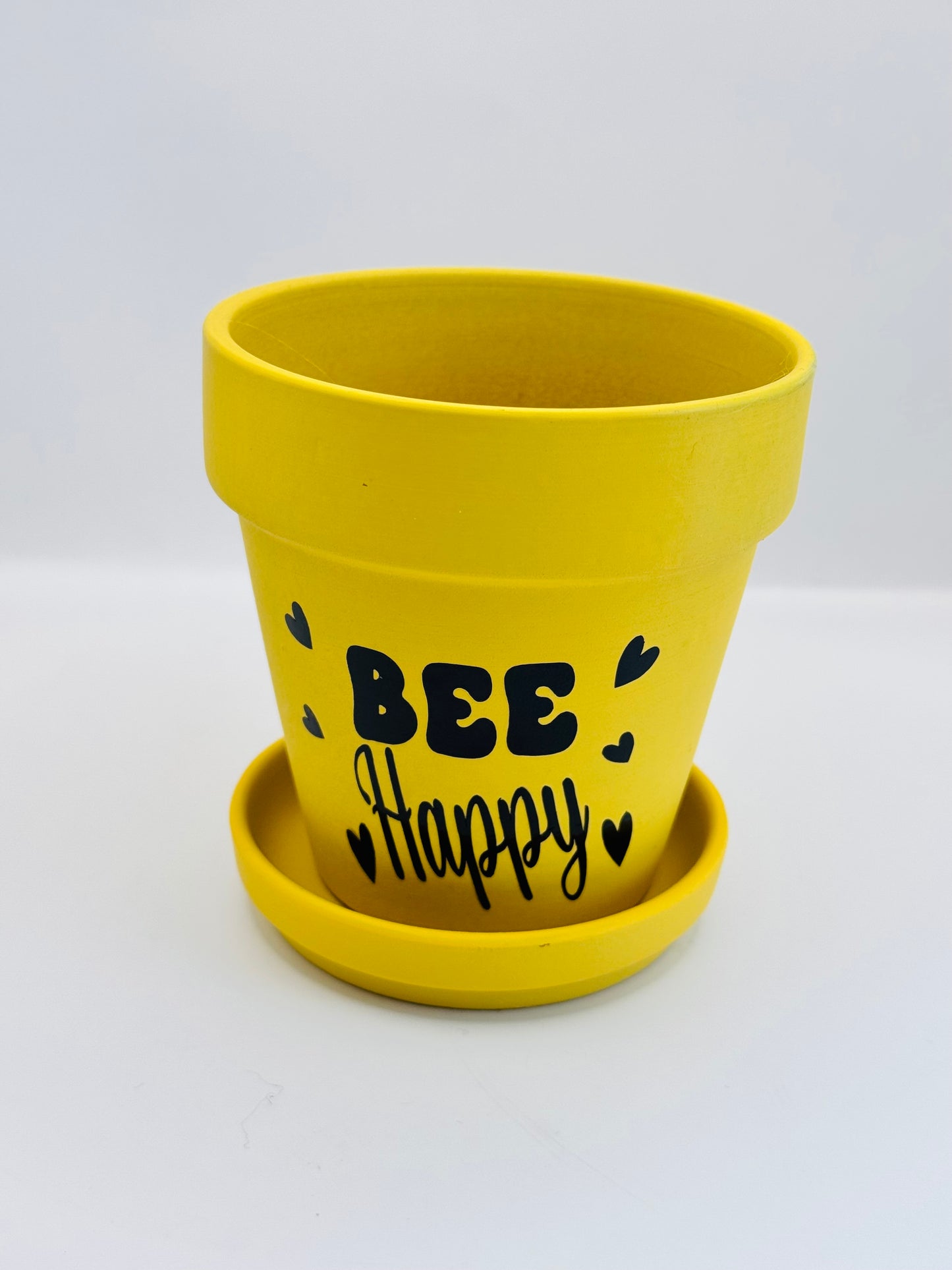 Bee Happy Plant Pot and Gonk, Nordic, Gnome, Swedish Tomte