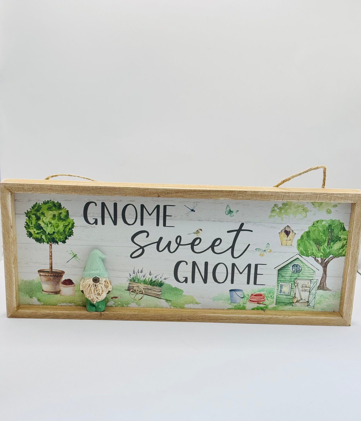 3A Garden Gnome Plaques 30cm, Available in three designs, Gonk, Nordic Gnome, Swedish Tomte