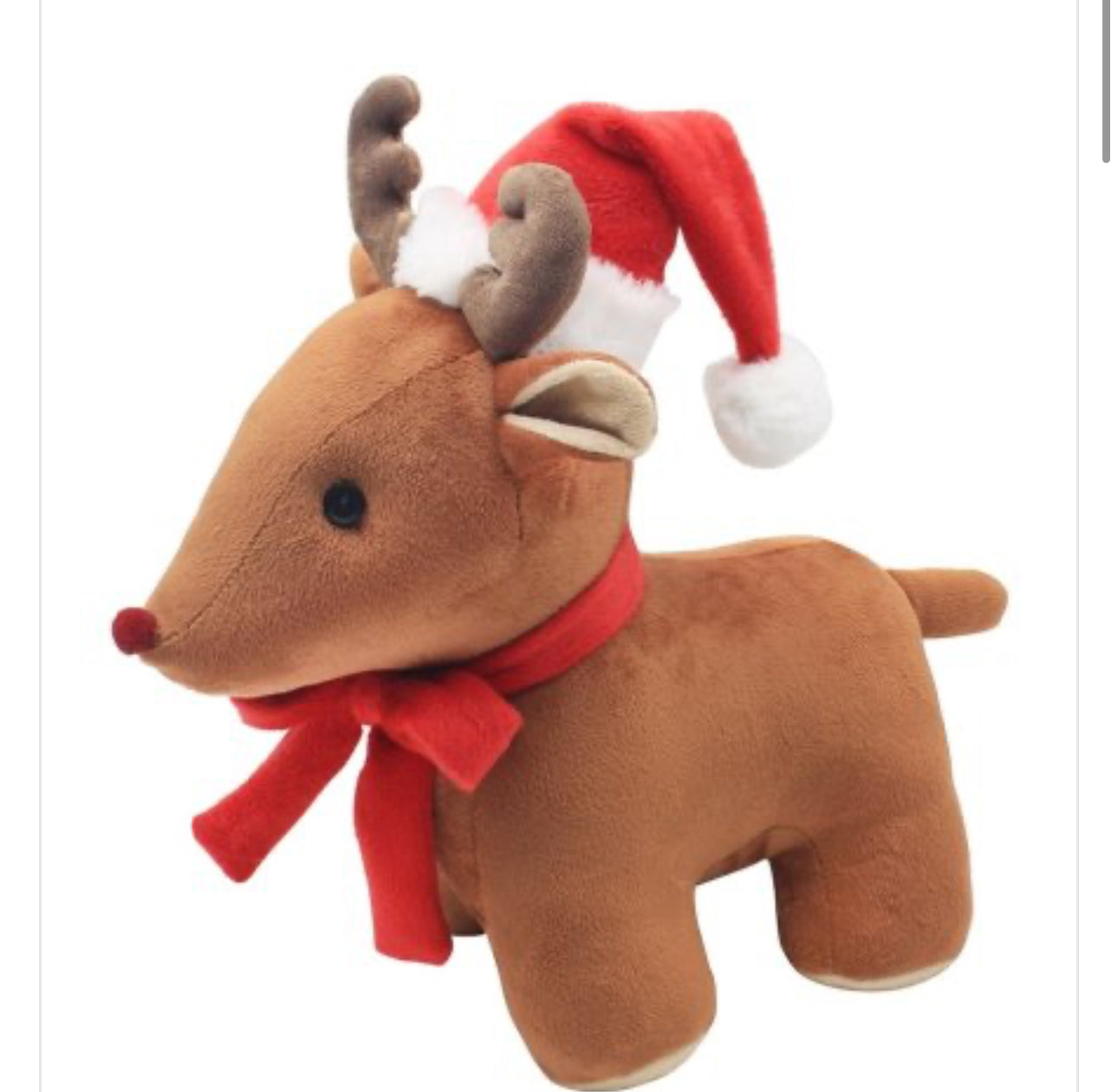 Festive Novelty Reindeer Doorstop