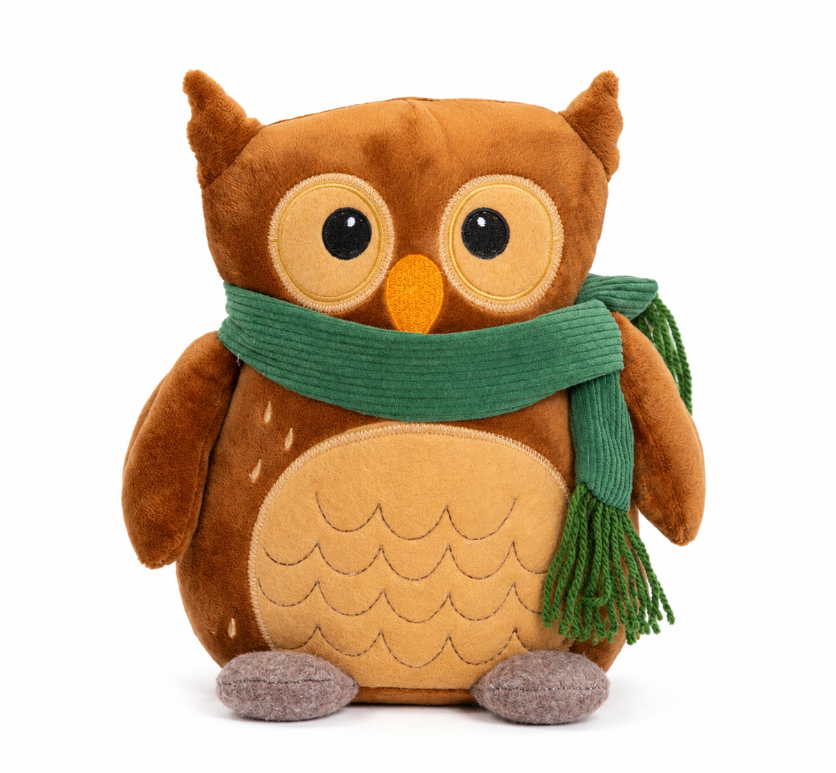 Fabric Owl Weighted Doorstop