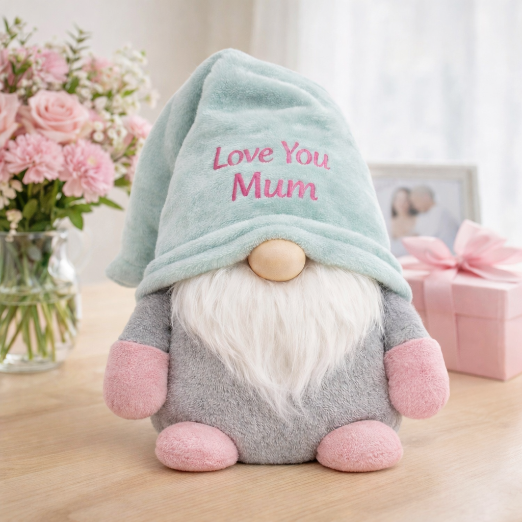 Love You Mum Plush Gonk, Mother’s Day Gift