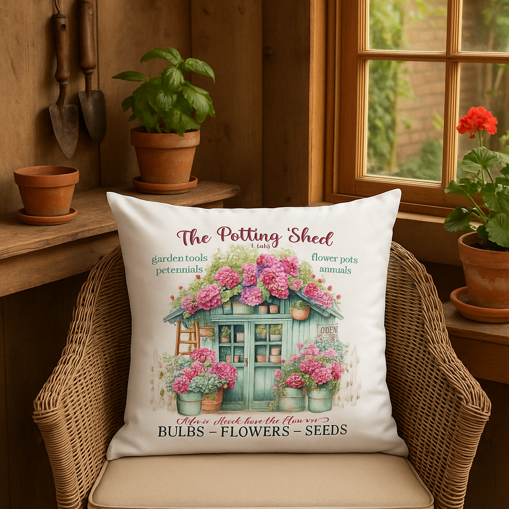 The Potting Shed Soft Valour Cushion Cover 40 x 40cm