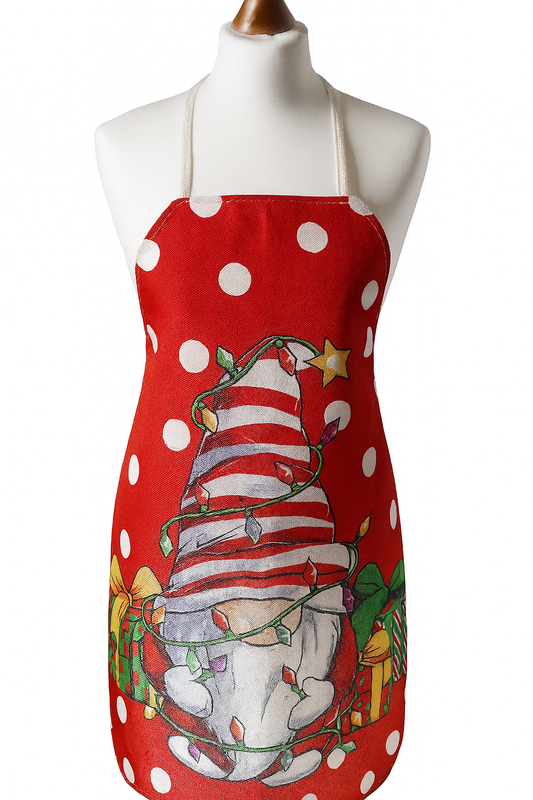 Gonk Christmas Apron With Back Tie