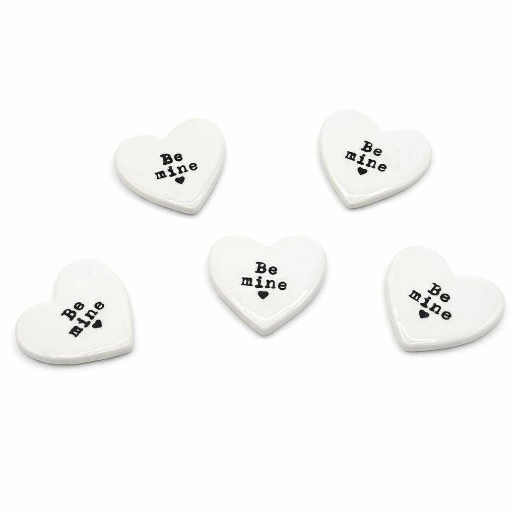 One Mini Be Mine Mine 4cm Token Heart