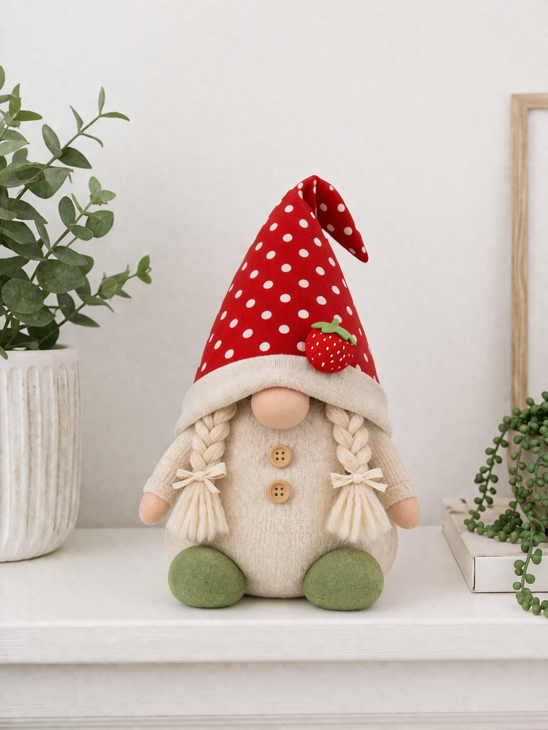 Strawberries & Cream Girl Gonk 🍓