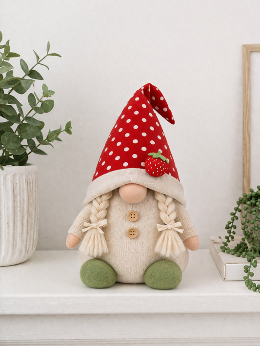 Strawberries & Cream Girl Gonk 🍓