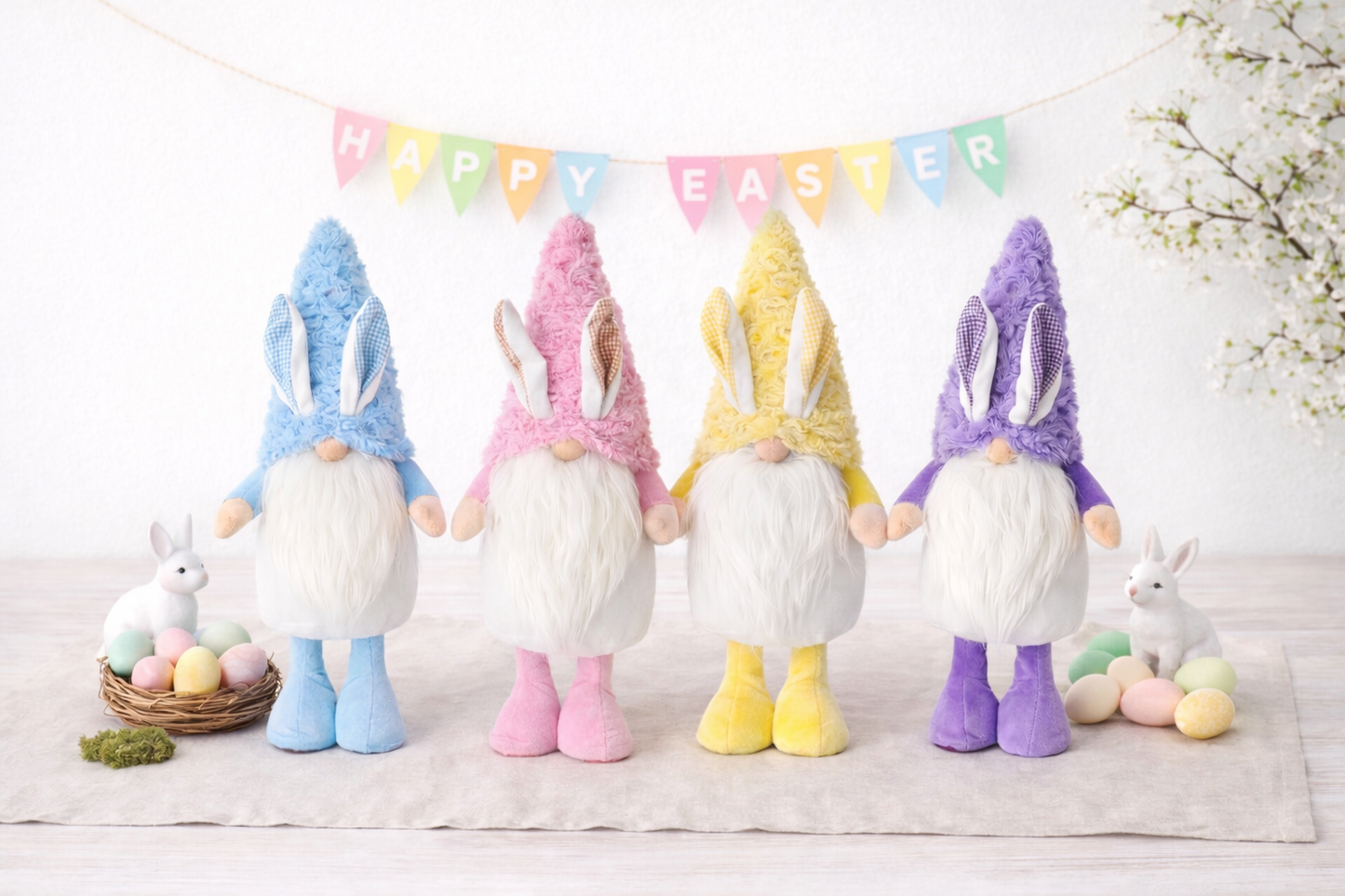 Easter Bunny Nordic Gnome 50cm, Gnome, Gonk, Swedish Tomte