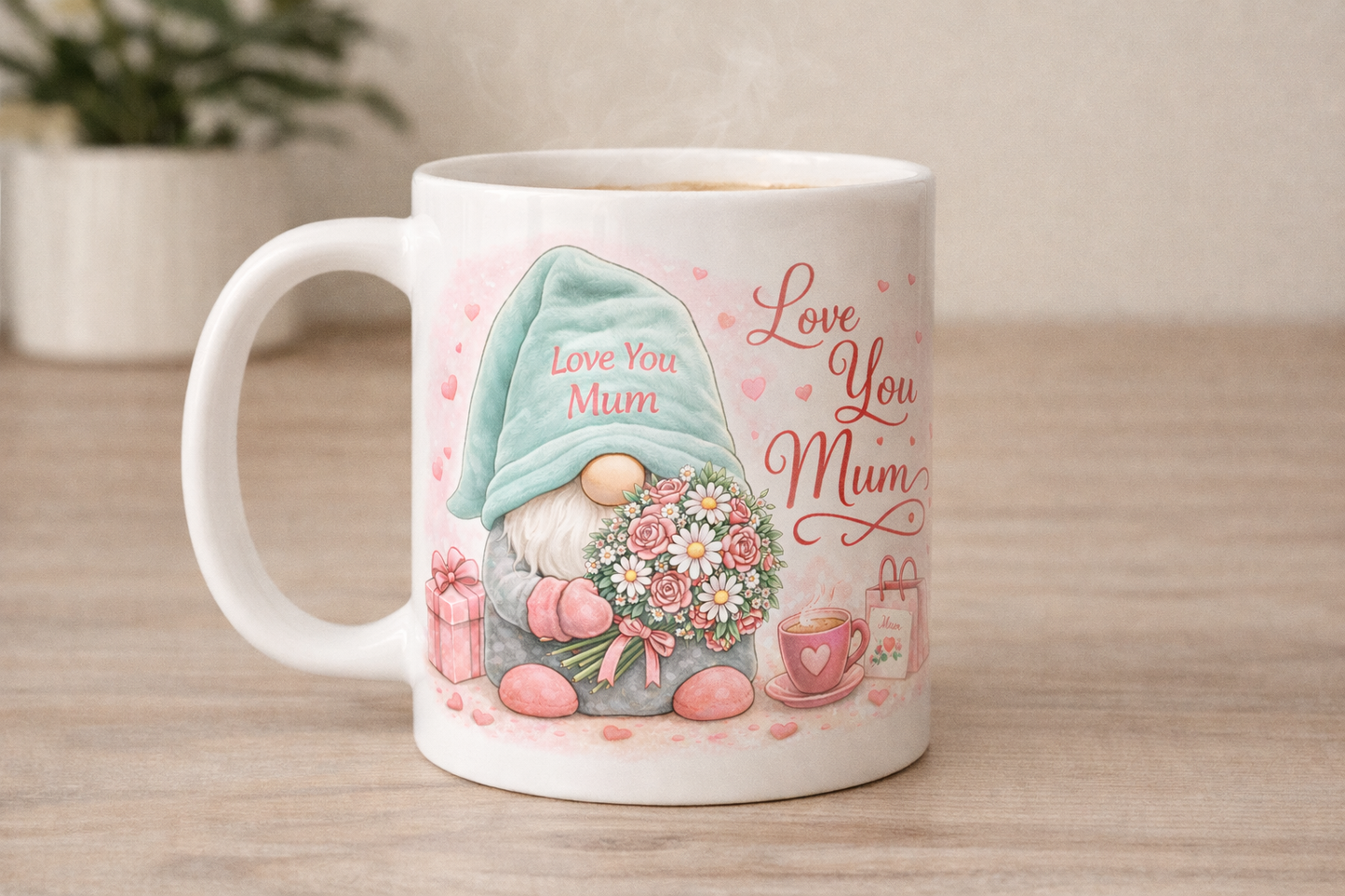 Love You Mum Ceramic Mug – 11oz