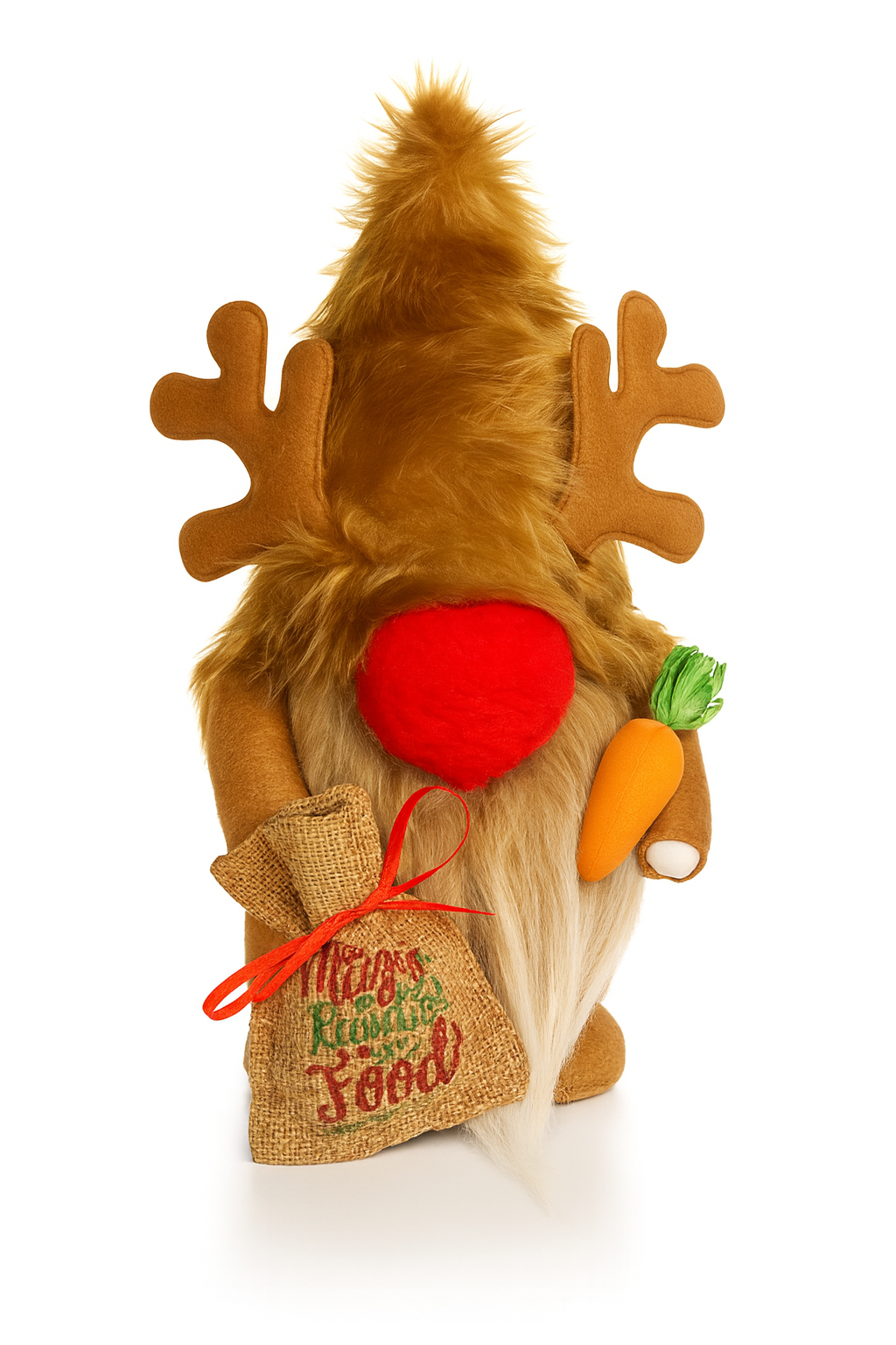 Handmade Reindeer Gonk, Nordic, Gnome, Swedish Tomte