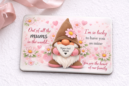 Special Mum Metal Gift Card 3.5 x 2.5