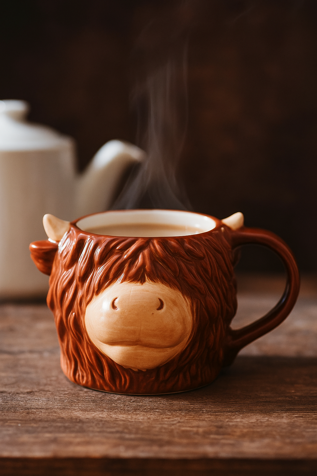 Ceramic Novelty Highland Cow Mug 17cm