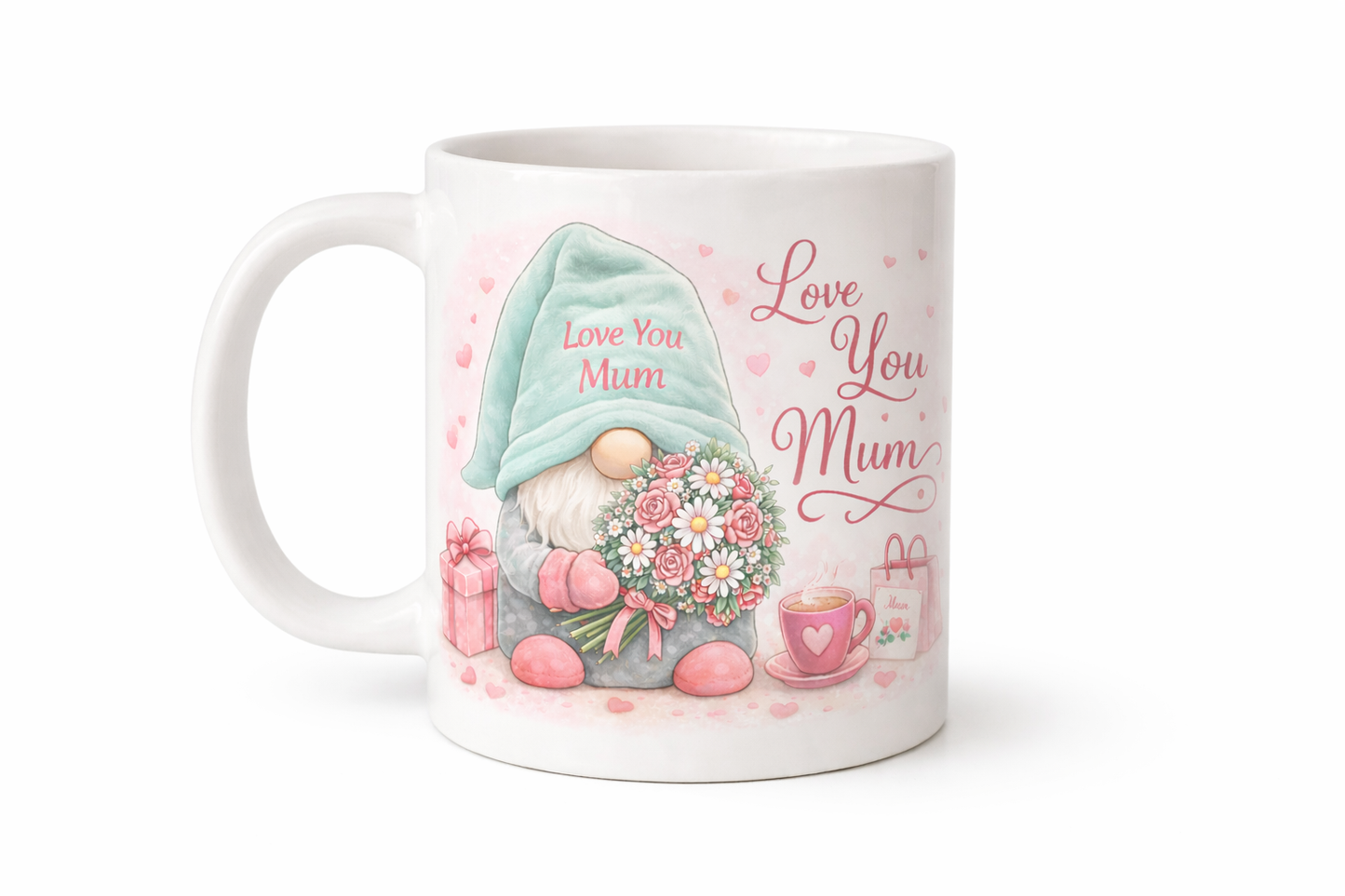 Love You Mum Ceramic Mug – 11oz