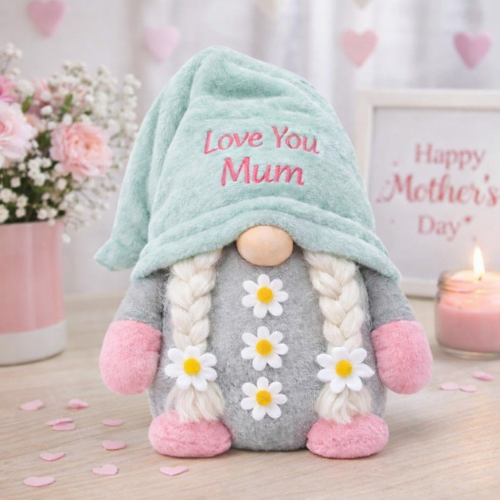 Love You Mum Gonk Plush – Mother’s Day Gift