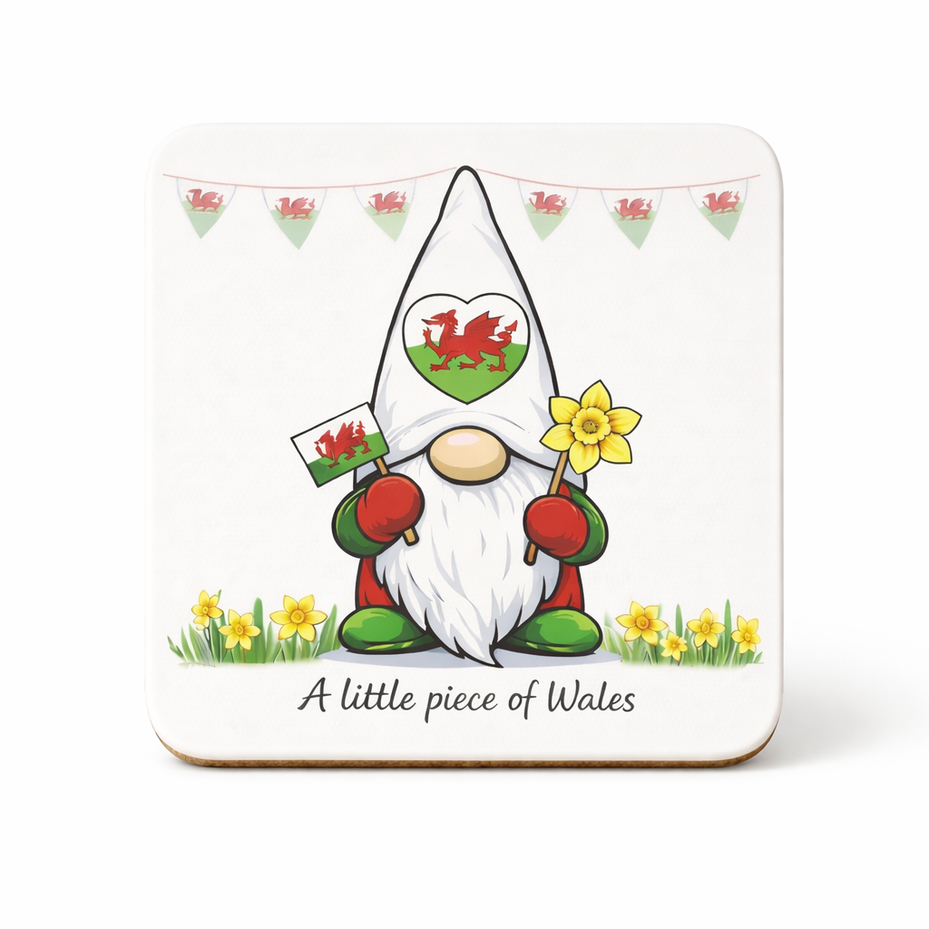 A Little Piece of Wales – Ceramic Coaster
