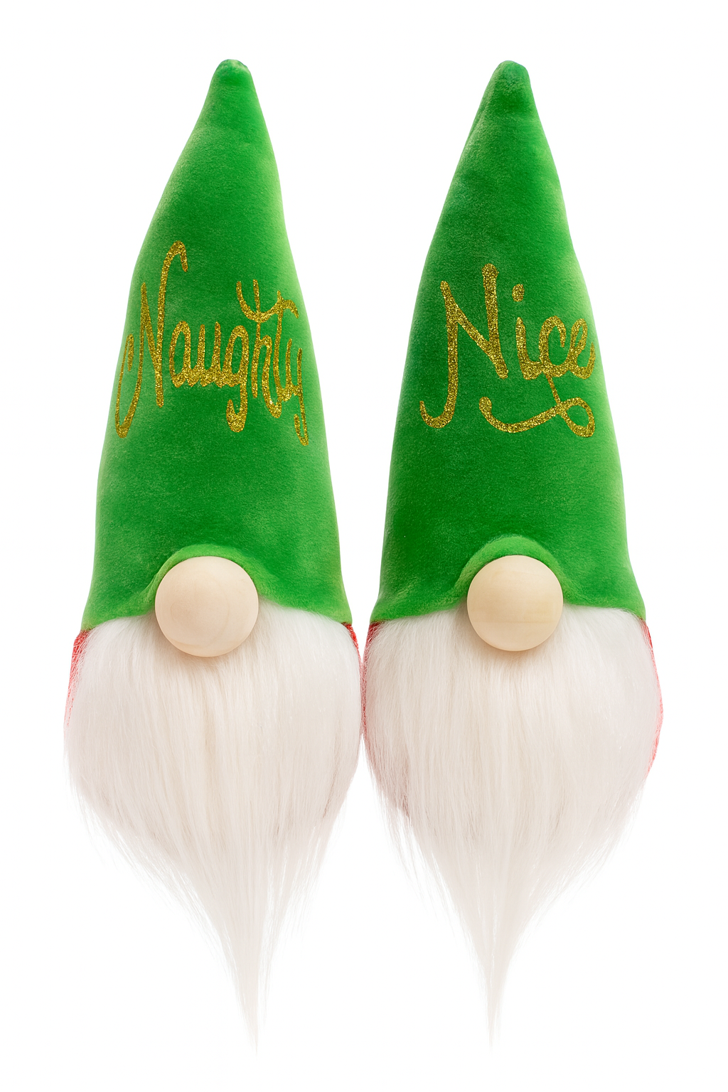 Handmade Mini Naughty and Nice Gonk’s, Nordic, Gnomes, Swedish Tomte