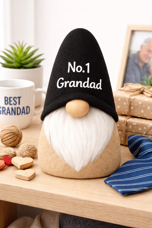No.1 Grandad Gonk – Handmade Gift Decoration