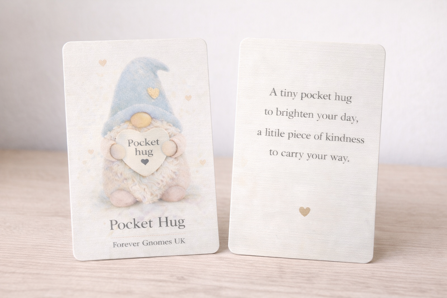 Pocket Hug Metal Gift Card And Envelope